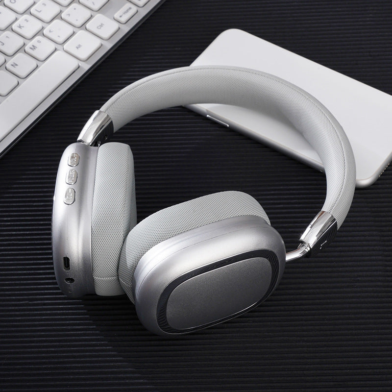 Bluetooth Over-Ear Headphones Music Subwoofer Wireless Gaming Headset Earphones