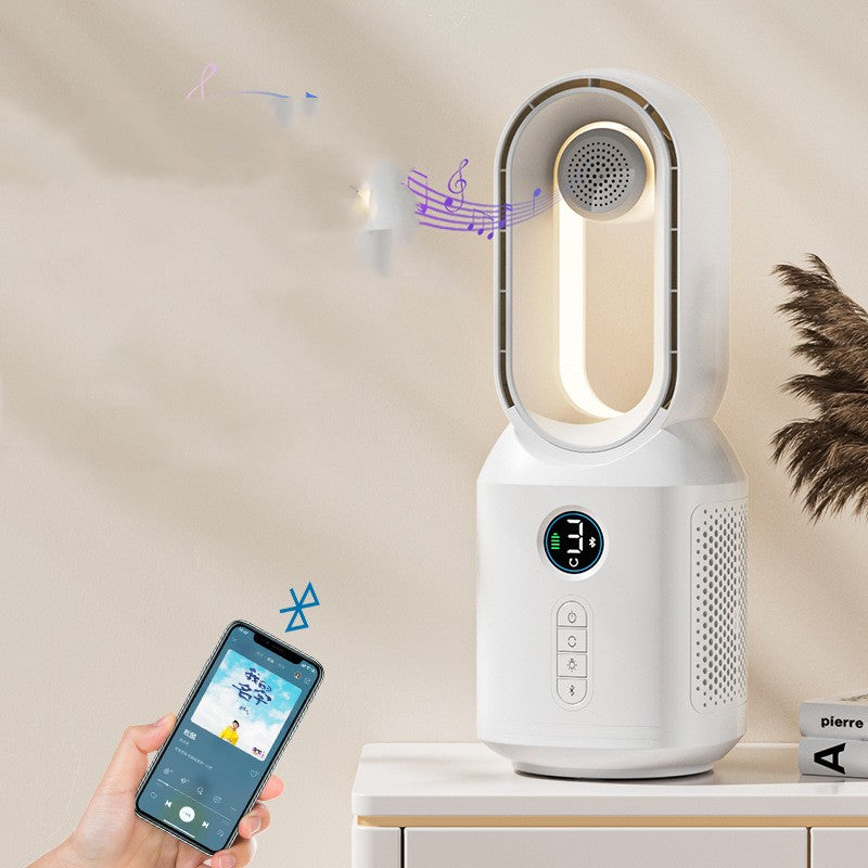 Bluetooth Audio Fan LED Light Fans