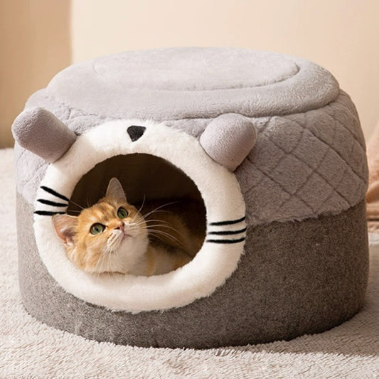 Autumn And Winter Cat Dog Arctic for Kitten or Puppy Warm Thickened Pumpkin Dog Closed Windproof Pet Bed Cat House Cat Tent Various Colors and Sizes Pet Supplies for Cat Pet Products for Cats, Kittens, Dogs, Puppies, Fur Babies, Animals