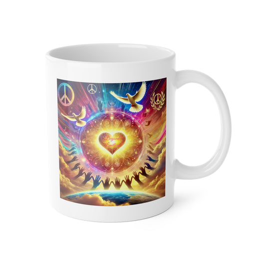 Beyond Limitless White Ceramic Mug, 11oz