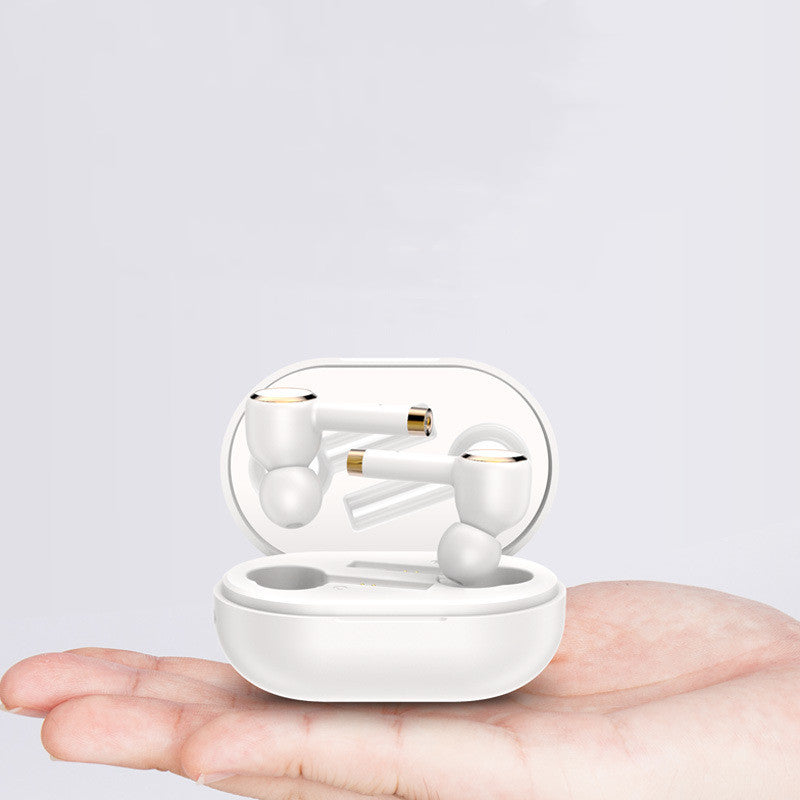Smart Noise Cancelling Headphones With Mic Wireless Headset Earbuds for Music Phone Calls Portable Earphones