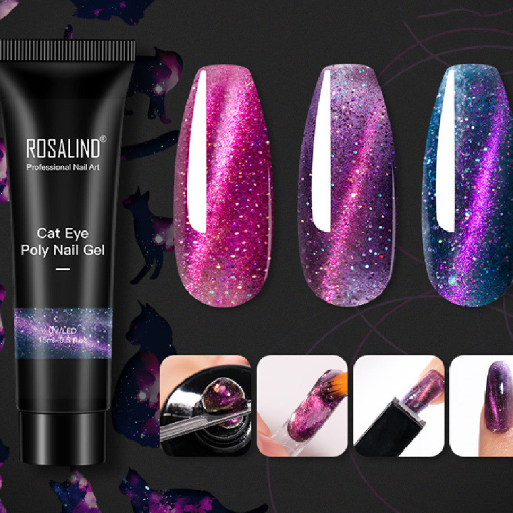 Gel Nail Polish Crystal Quick Extender