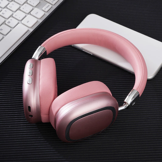 Bluetooth Over-Ear Headphones Music Subwoofer Wireless Gaming Headset Earphones