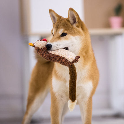 Plush Dog Toy Pet Relaxing Plush Sounding Toys Plush Cat Toy