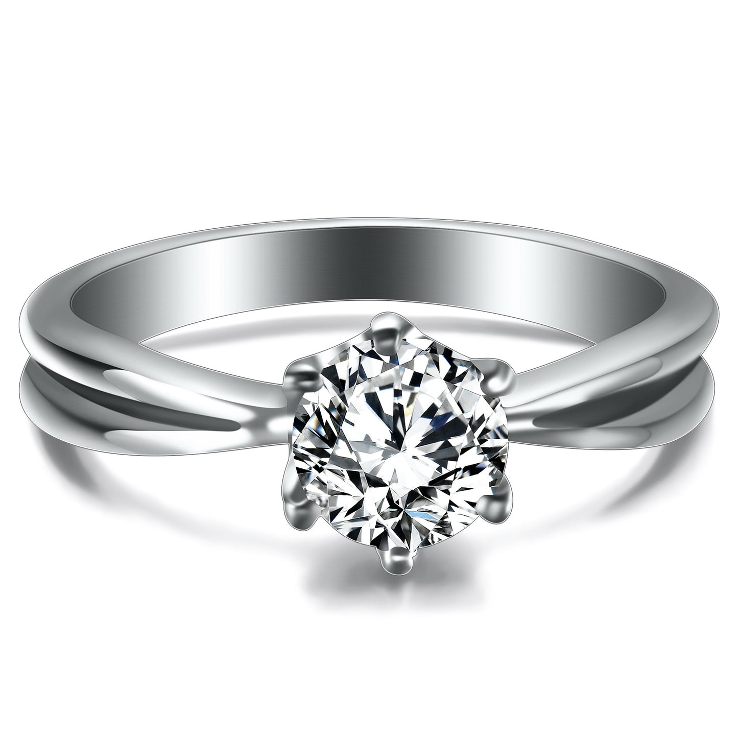 Titanium steel ring