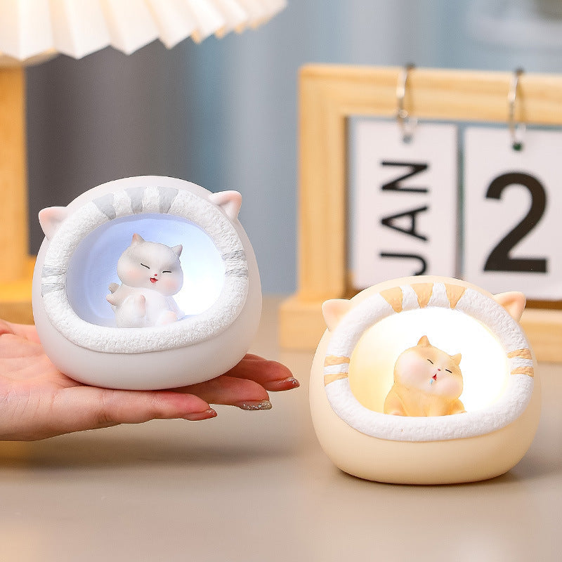 Creative And Cute Fat Cat Night Light