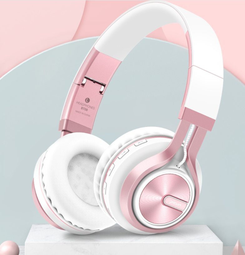 Stereo Mobile Headphones With Mic  Wireless Headset Music Phone Calls