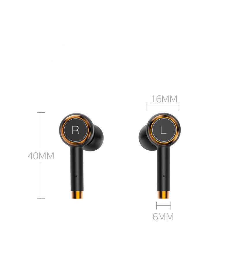 Smart Noise Cancelling Headphones With Mic Wireless Headset Earbuds for Music Phone Calls Portable Earphones