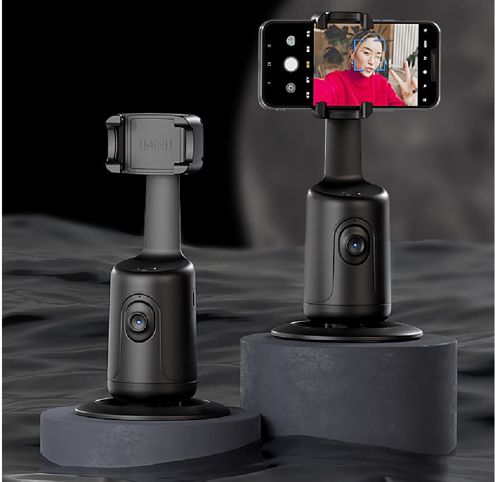 360 Auto Face Tracking Gimbal AI Smart Gimbal Face Tracking Auto Phone Holder For Smartphone iPhone Android Video Vlog Live Stabilizer Tripod