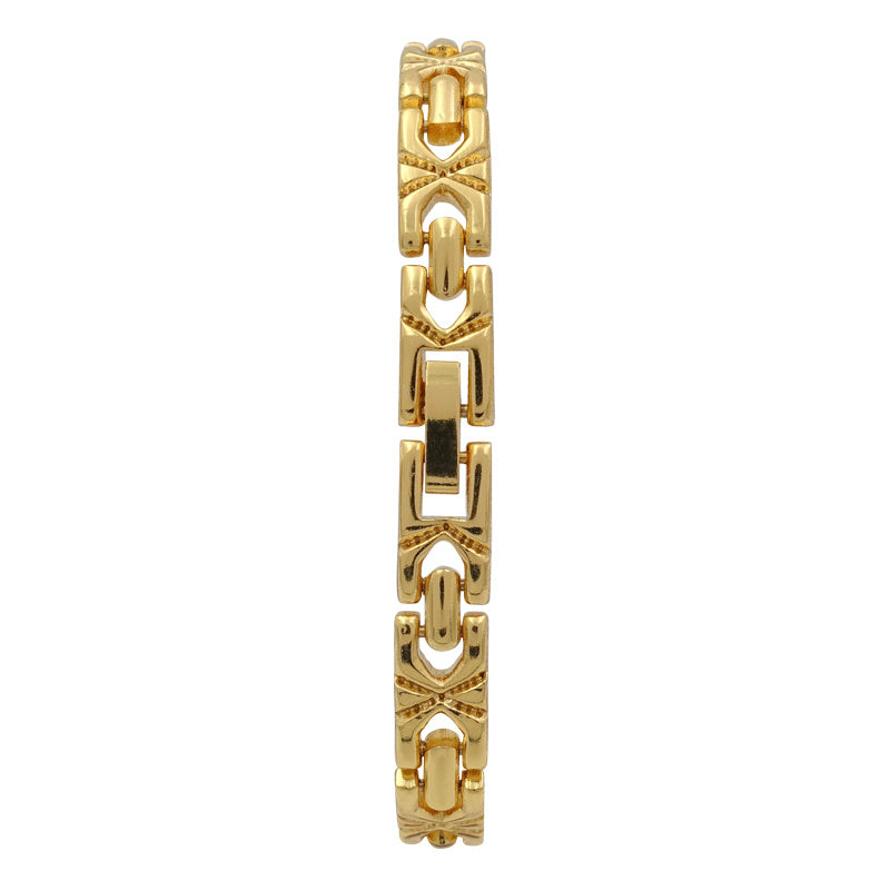 Gold bracelet strap