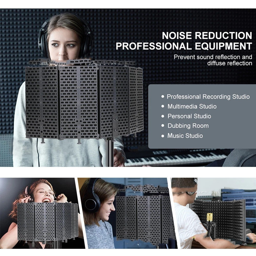 Acoustic Filter Microphone Enclosure Music Recording Equipment Studio Production Engineering