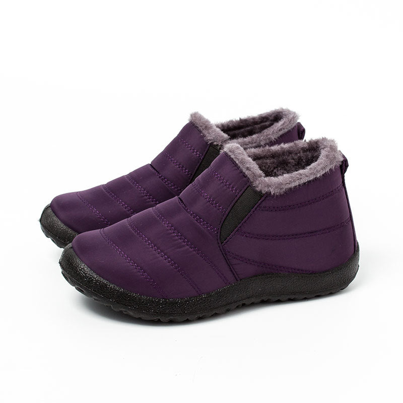 Warm and antiskid casual light waterproof snow boots