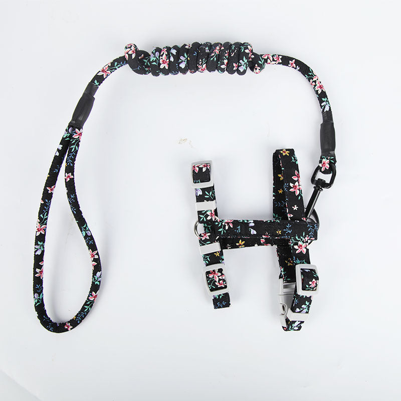 Walking the cat rope pet chest strap