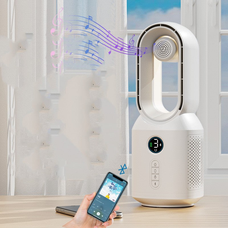 Bluetooth Audio Fan LED Light Fans