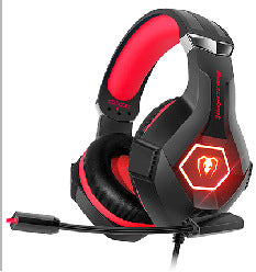 Gaming Headphones With Mike Thunder Wear Luminous Gaming Headset with Microphone