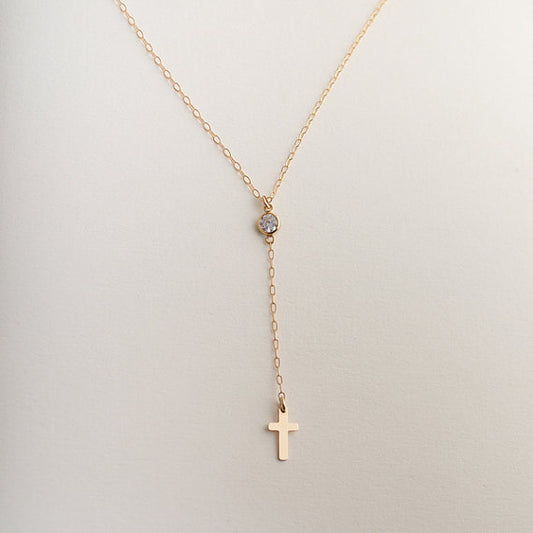 Small Jesus Cross Pendant Necklace Women's Necklace Women's Jewelry Christian Necklace Christian Jewelry