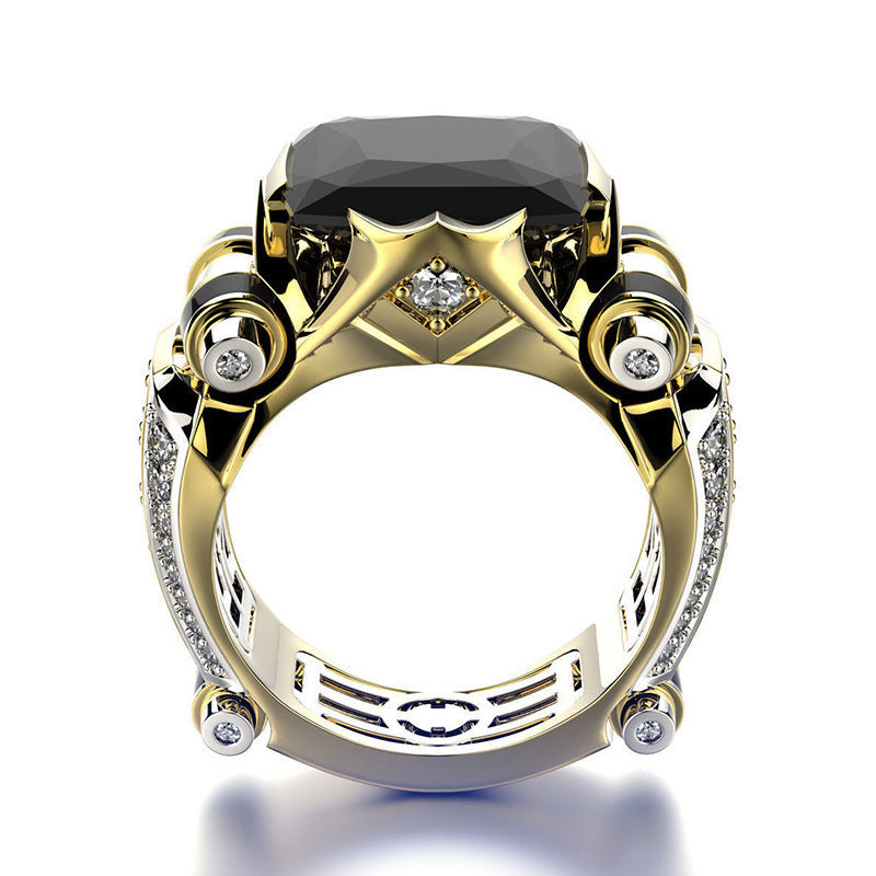 Diamond domineering ring