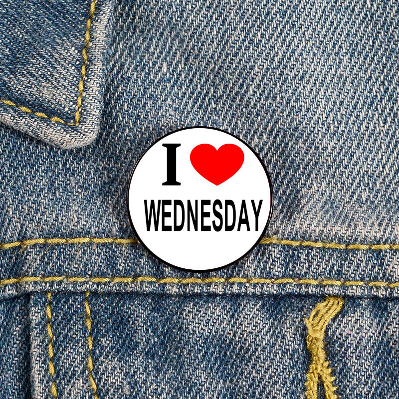 Adams Family Brooch Cartoon Badge