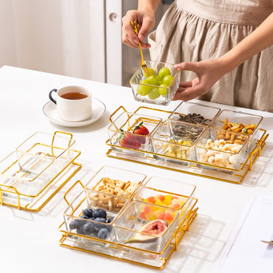 Iron Fruit Plate Home Living Room KTV Plate