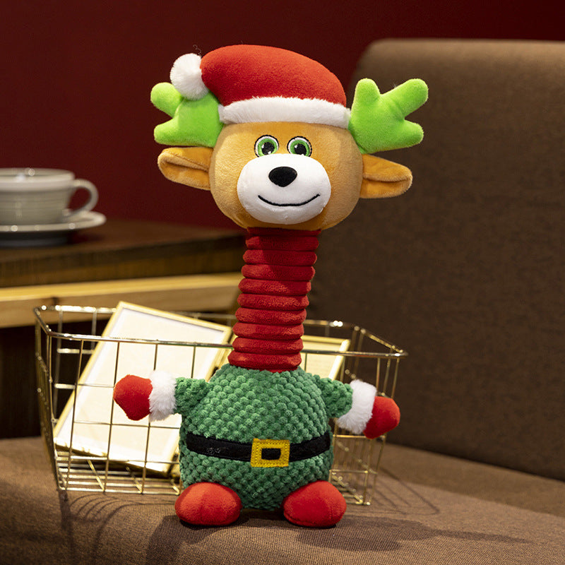 Christmas Cartoon Snowman Plush Toy