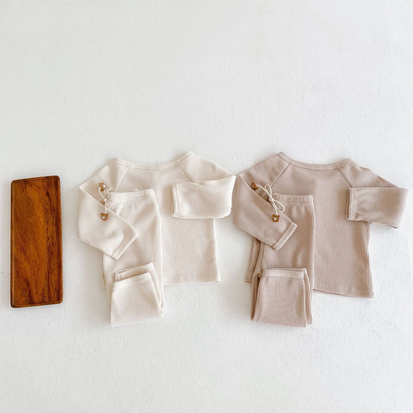 Baby Boys Bear Embroidered Cardigan Suit