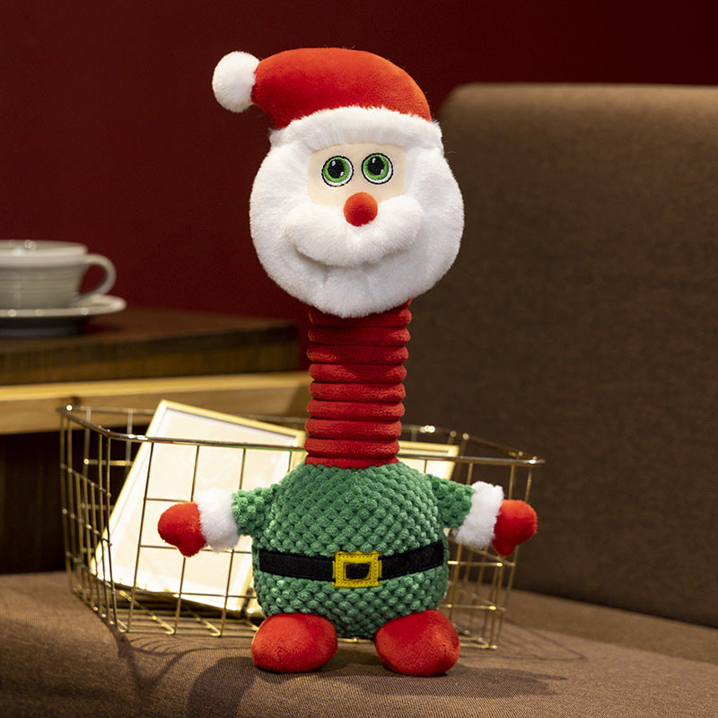 Christmas Cartoon Snowman Plush Toy