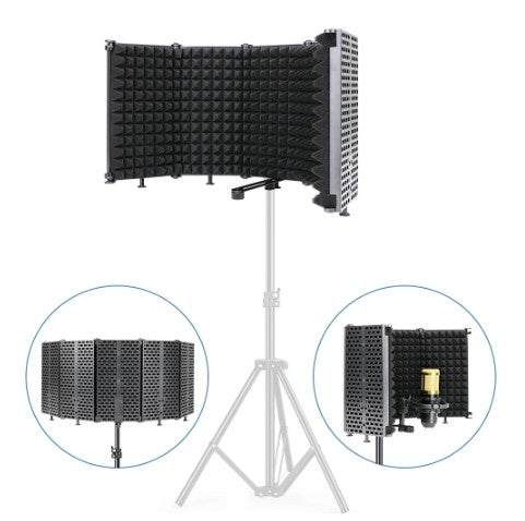 Acoustic Filter Microphone Enclosure Music Recording Equipment Studio Production Engineering