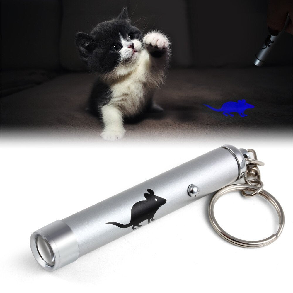 Fun Cat Dog Pen LED Laser Toy for Cats Kittens Dogs Puppies Animals Fur Baby Funny Cat Laser Light for Puppy Kitten