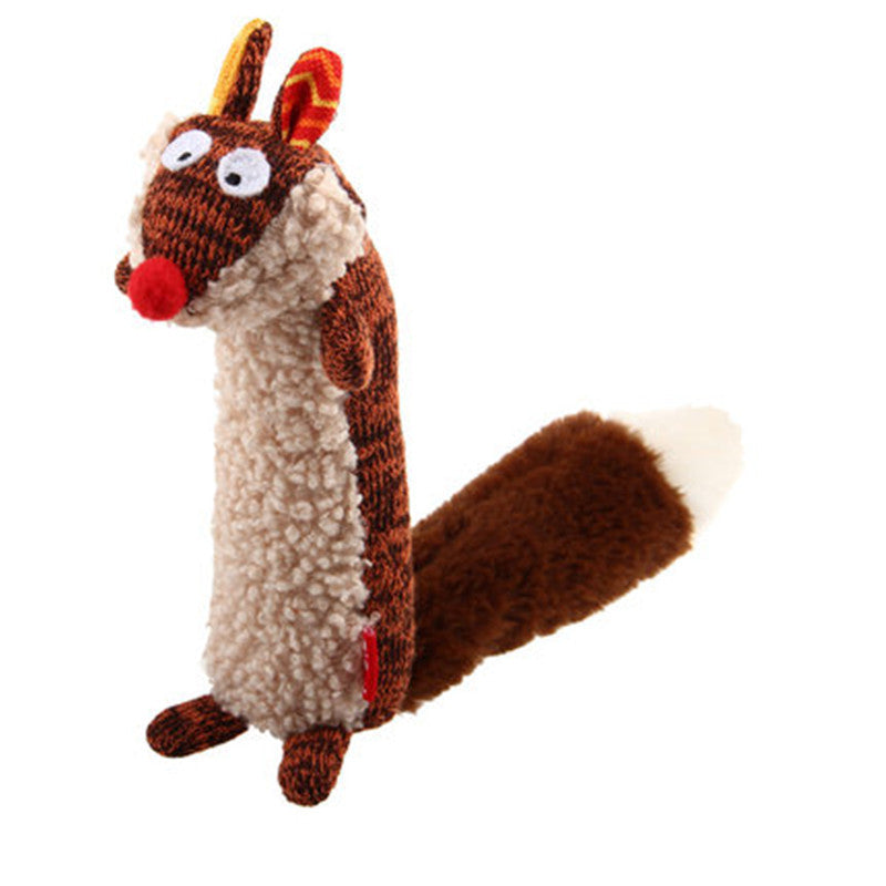 Plush Dog Toy Pet Relaxing Plush Sounding Toys Plush Cat Toy
