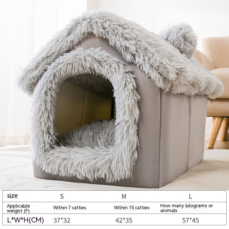 Autumn And Winter Cat Dog Arctic for Kitten or Puppy Warm Thickened Pumpkin Dog Closed Windproof Pet Bed Cat House Cat Tent Various Colors and Sizes Pet Supplies for Cat Pet Products for Cats, Kittens, Dogs, Puppies, Fur Babies, Animals