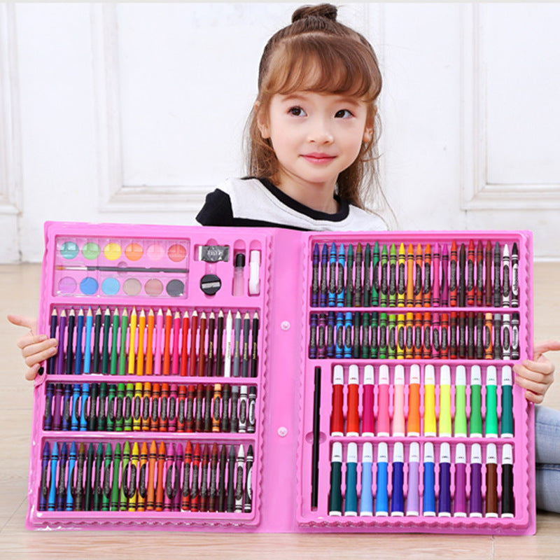 Paint Set Brush Set Oil Pastel Painting Set Watercolor Pen Set Water Color for Painting Art Supplies School Supplies Gifts for Adults, Young Adults, Kids