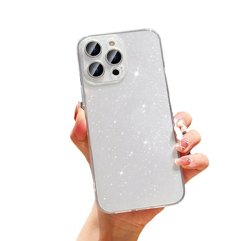 Transparent Glitter For 15promax Phone Case