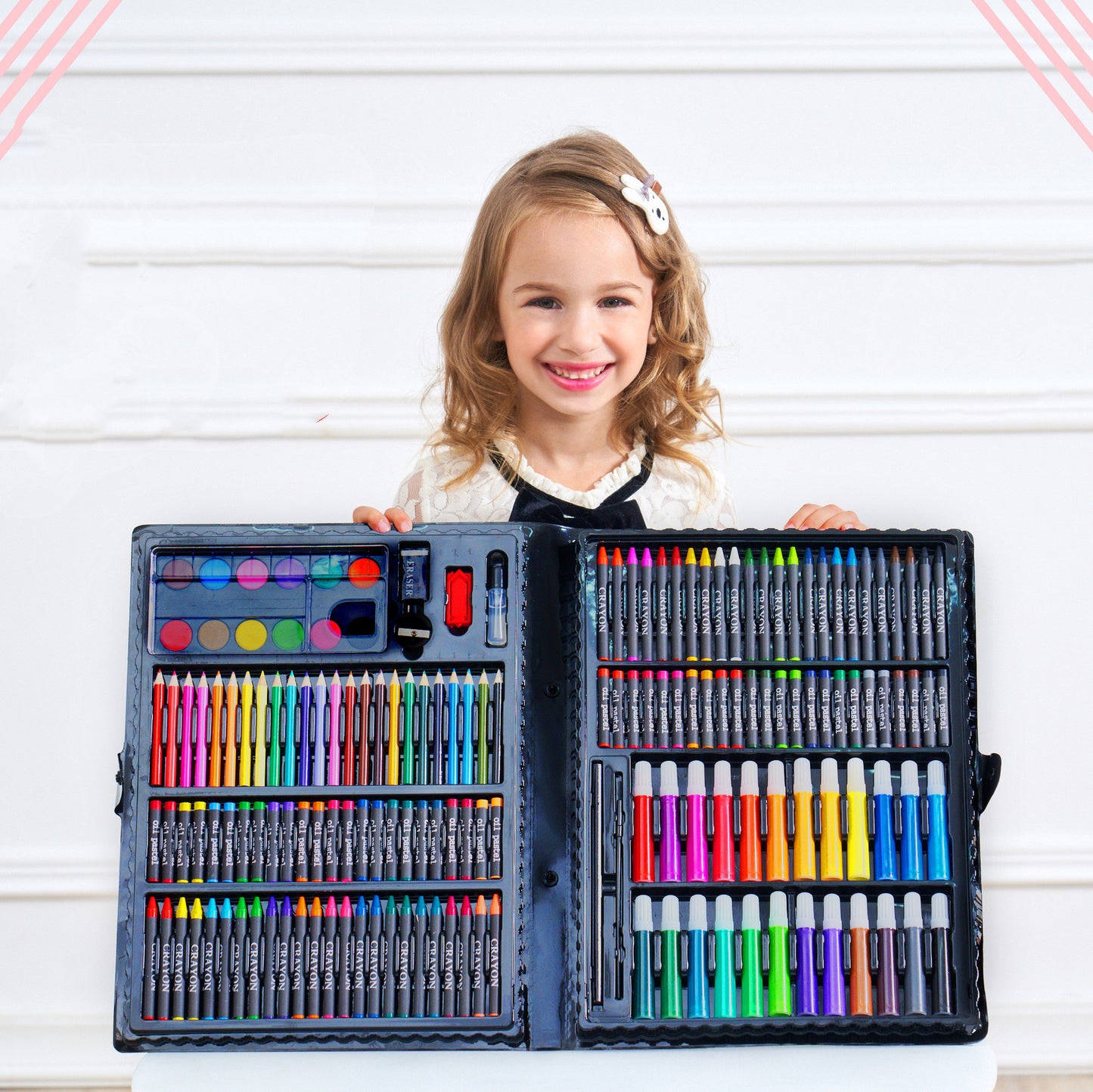 Paint Set Brush Set Oil Pastel Painting Set Watercolor Pen Set Water Color for Painting Art Supplies School Supplies Gifts for Adults, Young Adults, Kids