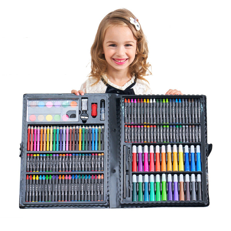 Paint Set Brush Set Oil Pastel Painting Set Watercolor Pen Set Water Color for Painting Art Supplies School Supplies Gifts for Adults, Young Adults, Kids