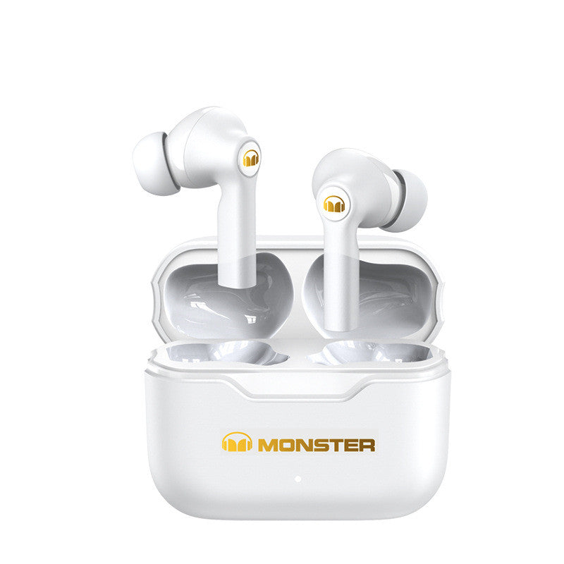 Monster True Wireless Bluetooth Headphones In-ear Stereo Headset with Microphone Earbuds Bilateral Stereo Earplugs Earphones
