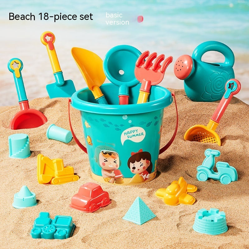 Beach Toy Suit Barrels Of Seaside Water Playing Tools