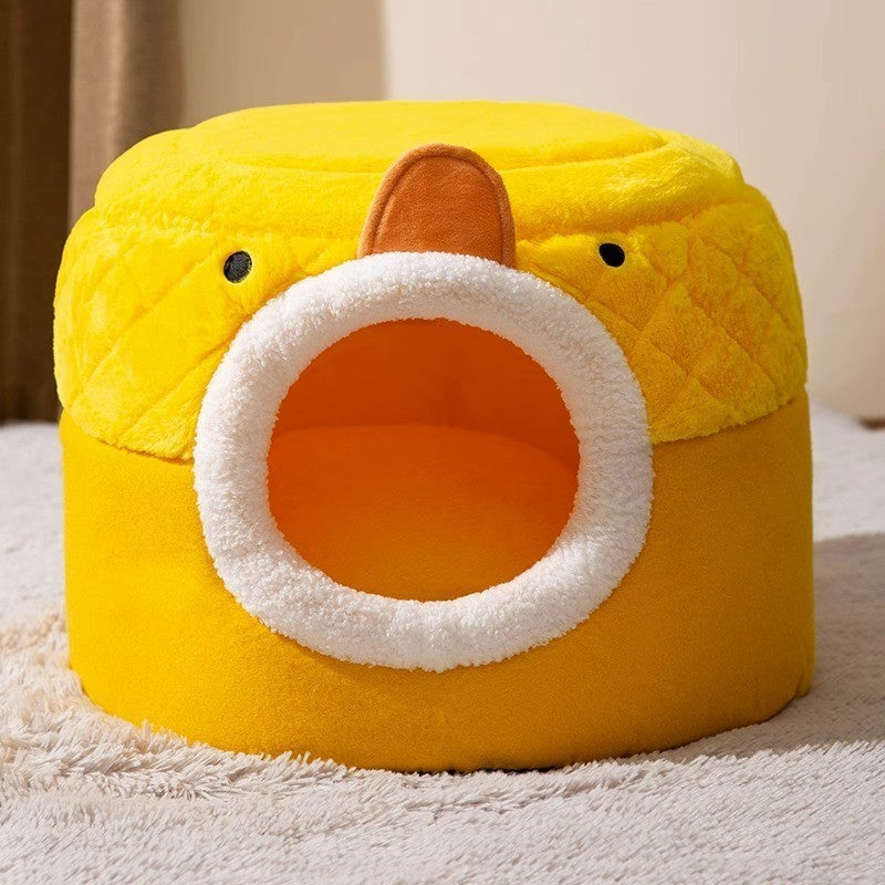 Autumn And Winter Cat Dog Arctic for Kitten or Puppy Warm Thickened Pumpkin Dog Closed Windproof Pet Bed Cat House Cat Tent Various Colors and Sizes Pet Supplies for Cat Pet Products for Cats, Kittens, Dogs, Puppies, Fur Babies, Animals