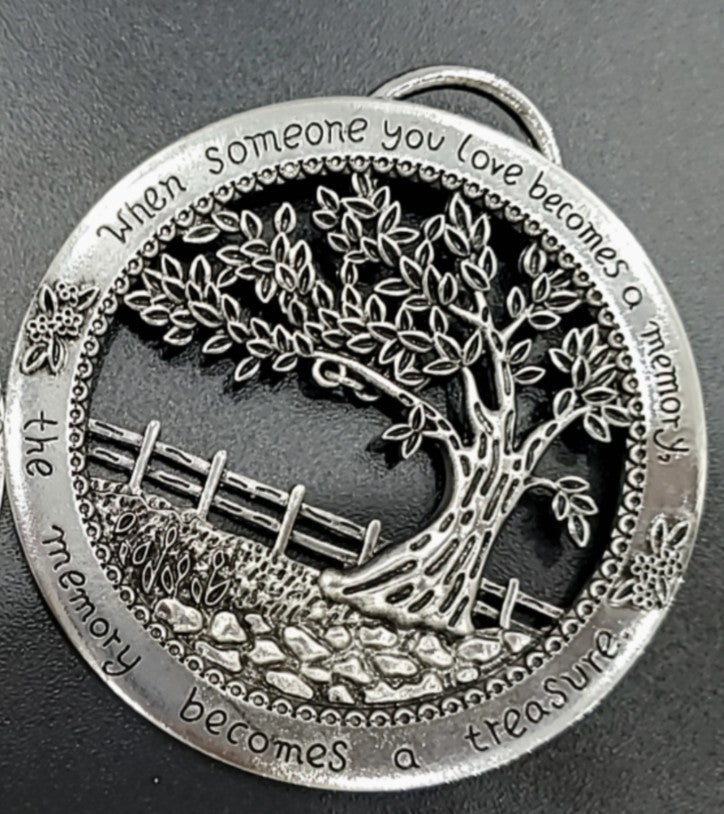 When The One You Love Has Become A Memory, The Memory Becomes A Treasure Jewelry Pendant Gift