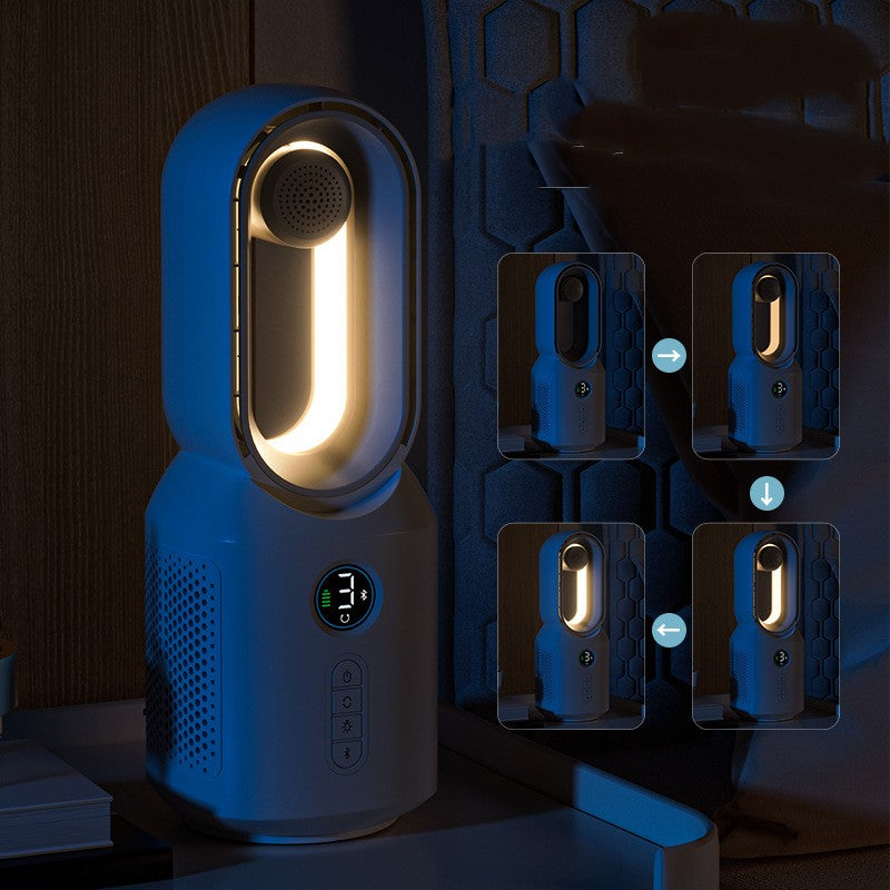 Bluetooth Audio Fan LED Light Fans